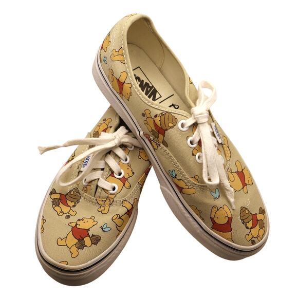 Vans Disney Winnie the Pooh Shoes Women's 7.5 Cartoon Character Limited Edition - Picture 1 of 9